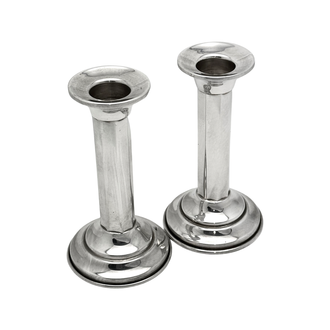 How to clean on sale silver candlestick holder