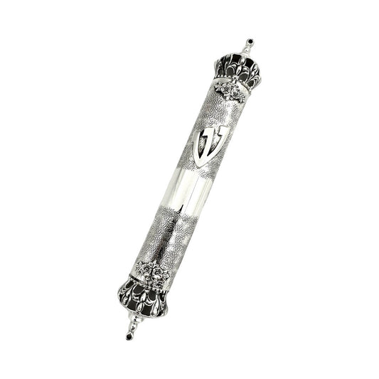 Sterling Silver Heritage Mezuzah